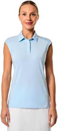 Coolibar Womens Performance Sleeveless Polo - UPF 50+ Sun Protection - Dew in Skyride at Nordstrom, Size X-Small