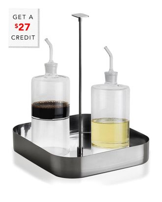 Mepra Stile Oil And Vinegar Set With $27 Credit