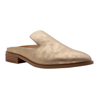 Very Volatile Womens Avery Leather Loafer In Champagne