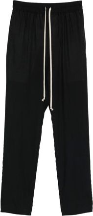 Rick Owens Pantaloni con coulisse - Nero