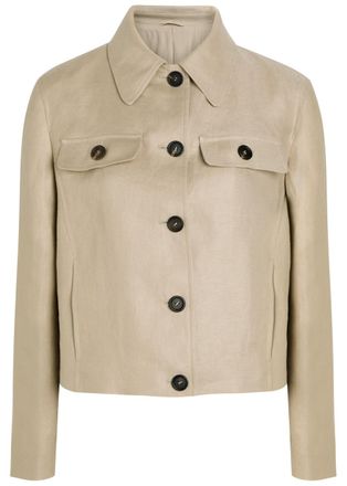 Brunello Cucinelli Linen Jacket - Beige - 44 (UK12 / M)