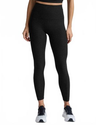 Beyond Yoga Spacedye Caught In The Midi High Waisted Legging In Darkest Night