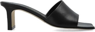 Aeyde Jessie Muiltjes met Hak - Dames - Muiltjes - Zwart - 39 EU - Leer - Schoenen