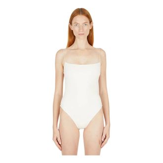 Ziah One-piece, female, White, Size: L Bandeau Fine Strap Swimsuit