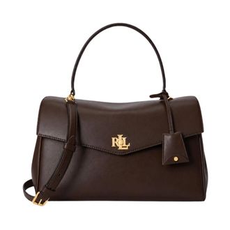Ralph Lauren Farrah Soft Satchel - Bags - Mujer - Marr&oacute;n - ONE SIZE