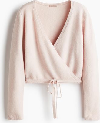 H&M Gerippter Cardigan - Pink