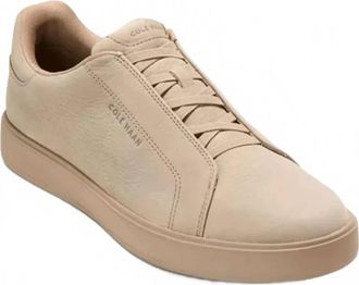 Cole Haan Mens Grandpr&oslash; Luxe Slip-On Sneakers In Dark Latte