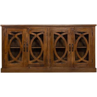 Wanderlust Deco Aparador Marr&oacute;n 180x40x90