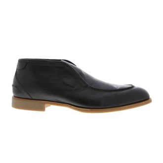 Scarpe di Bianco Mens Fidbtm Fidenza Bello Leather Slip On Ankle Boots In T Moro