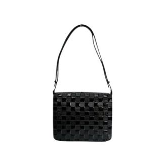 Louis Vuitton Pre-owned Vintage Schoudertas - Dames - Pre-owned - Zwart - Maat: ONE Size Zijde