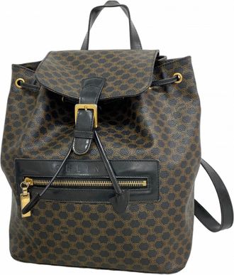 Celine Black Pvc Backpack (Pre-Owned)