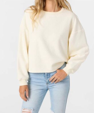 O'Neill Wavelength Sweatshirt In Winter White