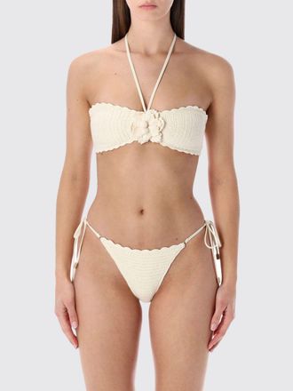 Zimmermann Costume da bagno bikini in cotone alluncinetto Awaken Zimmermann