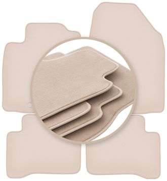 OEM Alfombrillas Premium Beige Para: Hyundai Ioniq Hatchback 2016