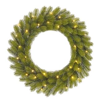 Black Box Trees Corona decorativa nagoya verde h12xb12xl12cm