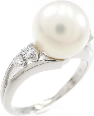 Mikimoto Platinum Band Ring (Pre-Owned)