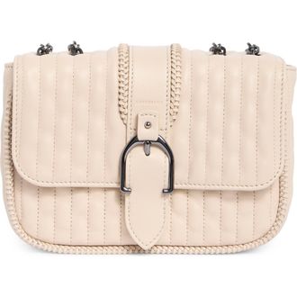 Longchamp Leather Crossbody Bag in Chalk at Nordstrom Rack