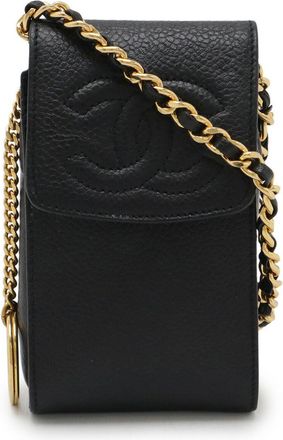 Chanel Caviar Leather Chain Shoulder Bag