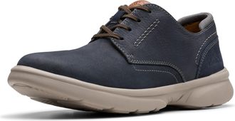 Clarks Mens Bradley Plain Oxford, Navy Nubuck, 9.5 UK