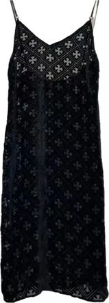 Chrome Hearts Mini-jurk met monogramprint - Zwart