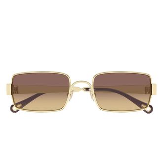 Chlo&eacute; Sunglasses Ch0354 S 002 Gold/Brown Women