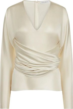 Nina Ricci Donna, Camicette, Beige, 2Xs, new