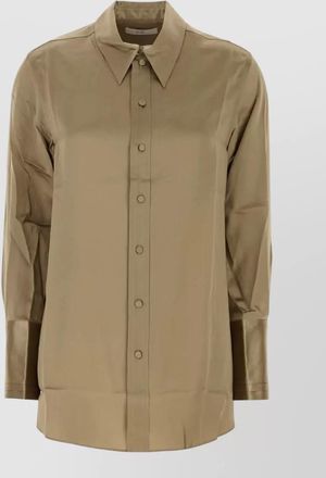 Co silk satin shirt