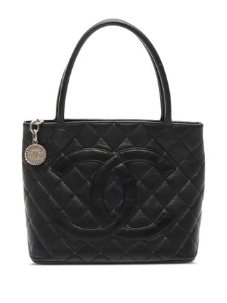 Chanel Borsa tote trapuntata 2000-2002 - Nero