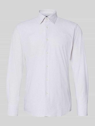 HUGO BOSS Slim Fit Businesshemd aus Super-Stretch-Jersey Modell P-HANK in Beige, Gr&ouml;&szlig;e 38