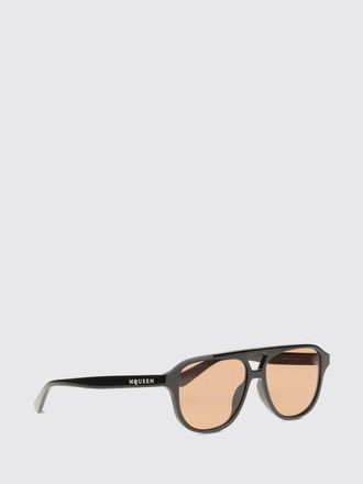 Alexander McQueen McQueen Square Acetate Sunglasses with Contrasting Logo