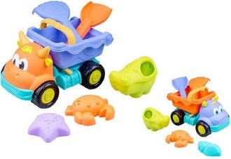 Trade Shop Trade Shop - Set 6pz Giochi Mare Spiaggia Sabbia Camion Animale Per Bambini 2 Colori 6558017
