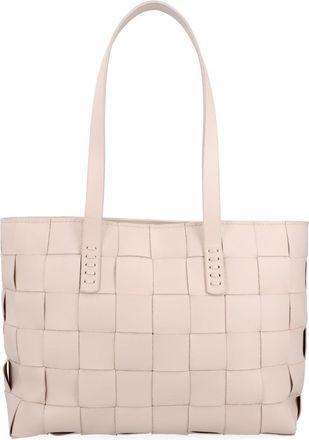 Dragon Diffusion Neutrals Japan Woven Leather Tote Bag