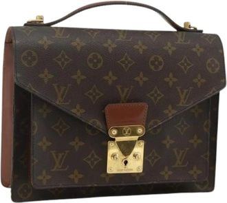 Louis Vuitton Pre-owned Handbags, female, Brown, Size: ONE SIZE Pre-owned Monceau 28 Hand Bag