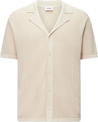 Drykorn Heren, Overhemden, Beige, Maat: 2XL Katoen