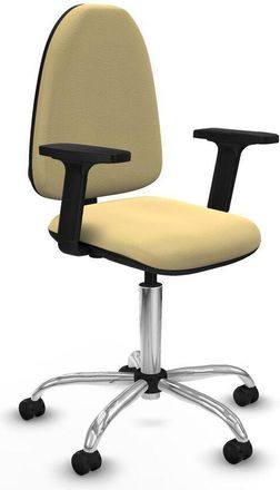 Piqueras y Crespo Piqueras Y Crespo Silla De Oficina A&yacute;na Crema Confortable