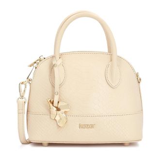 Kazar Zircon Handtas - Dames - Handtassen - Beige - ONE Size - Tassen