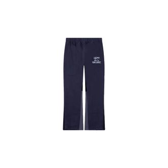 Gallery Dept. French Logo Flare Sweatpants - Heren - Broeken - Blauw - Maat: L Katoen