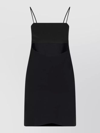 Alexander Wang cut out mini dress spaghetti straps