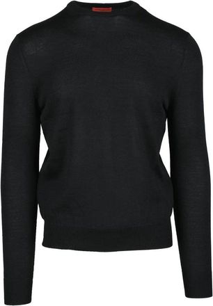 Ballantyne Wool Pullover - Black