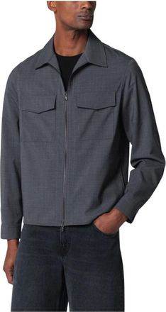 Santaniello Light Jackets, male, Gray, Size: 2XL Giubbotto Pisa