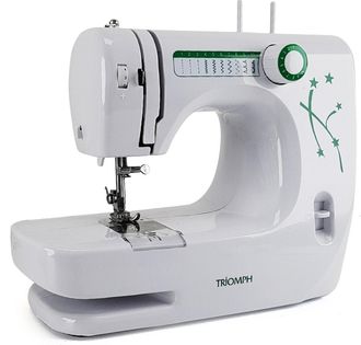 Triomph La M&aacute;quina De Coser Dom&eacute;stica Ecol&oacute;gica - Doble Aguja - 10 Puntos - 20 Programas