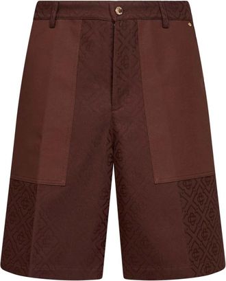 Casablanca Hombre, Pantalones cortos, Marr&oacute;n, Talla: S