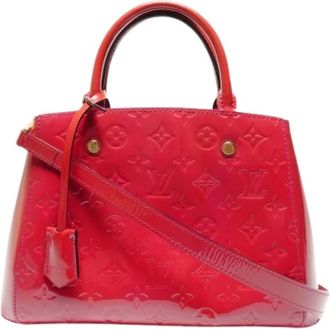 Louis Vuitton Pre-owned Handbags, female, Red, Size: ONE SIZE Pre-owned Vintage Handbag