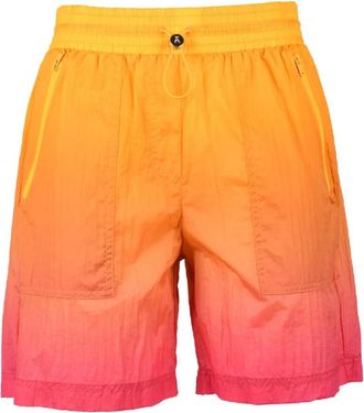 Patrizia Pepe Nylon Elastische Taille Shorts - Dames - Korte Broeken - Veelkleurig - L - Nylon - Korte Broeken