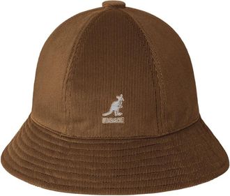 Kangol Cord Casual - Heren - Hoeden - Bruin - M - Katoen - Accessoires