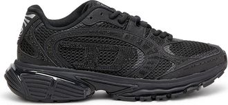 Diesel S-Pro-V-Dense - Mesh sneakers with crystals - Sneakers - Woman - Black