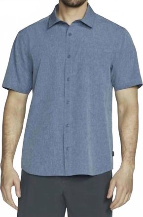 Skechers Gowalk Air Short Sleeve Shirt In Navy