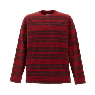 Arte Felpa Girocollo a Maniche Lunghe Sunfade - - Knitwear - Uomo - Rosso - M