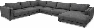 Schubiger M&ouml;bel Ecksofa Larry Basic B: 325 cm