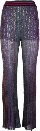 Missoni Knitted Pantajazz - Purple